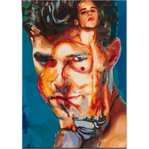 Full Square Round Drill Diamond Painting fantasy gay men art DIY 5d Cross-Stitch Diamond Embroidery Rhinestones wall Sticker