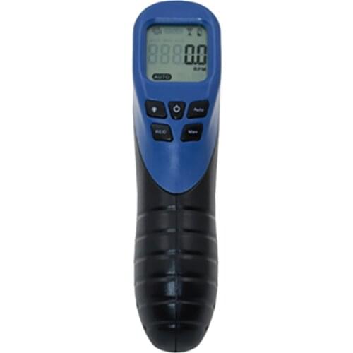 Handheld Digital LCD Display Tachometer Measuring Range 2.5 RPM - 99999 RPM