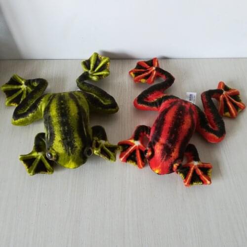 Simulation animal lifelike frog about 25 cm plush toy soft doll baby toy birthday gift b0286