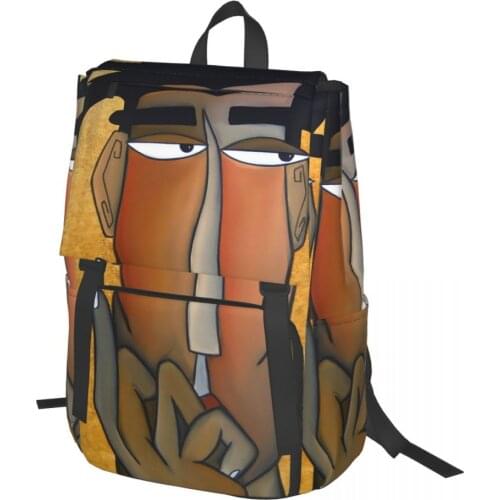 Pablo Picasso,Thought Process Backpack for Girls Boys Travel RucksackBackpacks for Teenage school bag