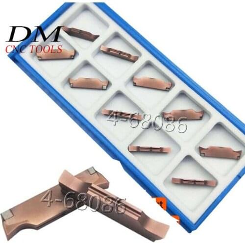 MGGN200 JS 2mm width MGMN Grooving Cut-off Inserts for MGEHR MGIVR Turning Tool 10pcs