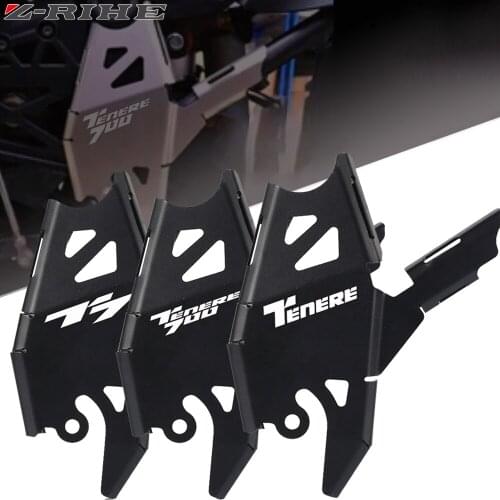 Aluminium Frame Guard Motorcycle Frame Protector Protective Cover Guard For Yamaha Tenere 700 T7 Rally XTZ700 XT700Z 2019-2021
