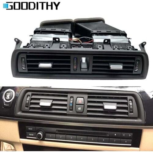 Car Front Center Console AC Vent Assembly Air Conditioner Vent Grille Cover For BMW 5 Series F10 F11 F18