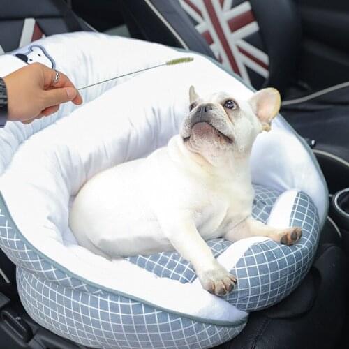 Dog Car Seat, Travel Carrier Pet Travel Safety Pet Booster Seats Dog Bed for Car,Comfortable Non-Slip