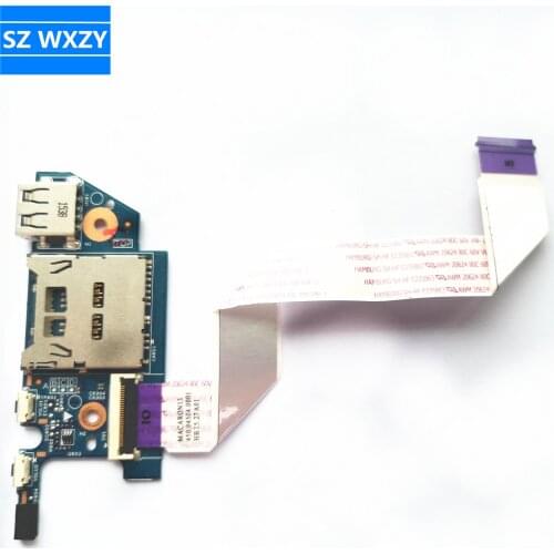 For HP Pavilion 13-S 13-S020N Original Laptop USB SD Card Interface Board 809831-001 448.04503.0011 100% Tested Fast Ship