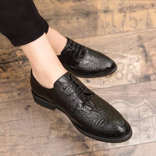 Plus size38-48 shoes mens original mens classic luxury leather shoes mens Oxford Italian brand formal shoes zapatos de hombre