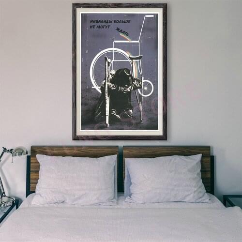 RE087 Retro Russian Style Painting Fashion Originality 7 Custom Silk Poster Home Deco Wall Art Christmas Gift