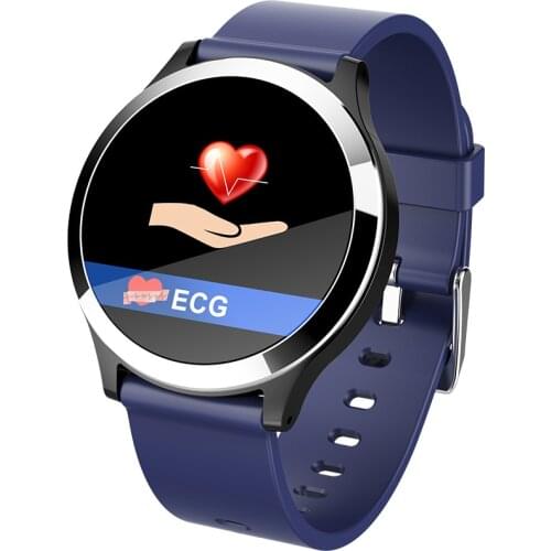 New B65 Smart Watch ECG + PPG Blood Pressure Heart Rate Monitor Sports Mode Fitness Bracelet Men Waterproof Sports Smartband