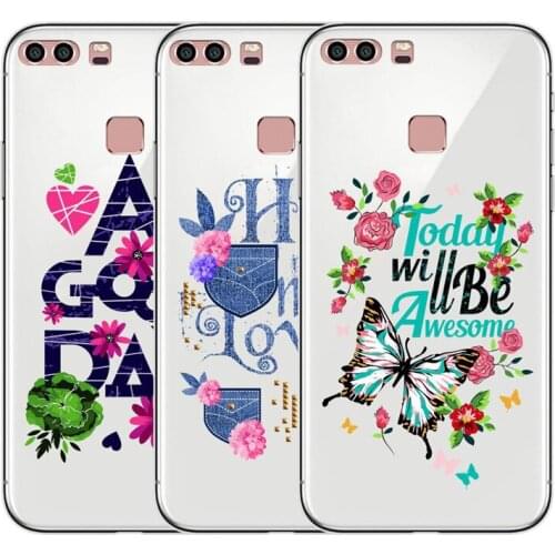 Gorgeous Ultra-thin Anti-fall Phone Shell For Huawei P9PLUS All-inclusive Transparent Protective Case Contracted