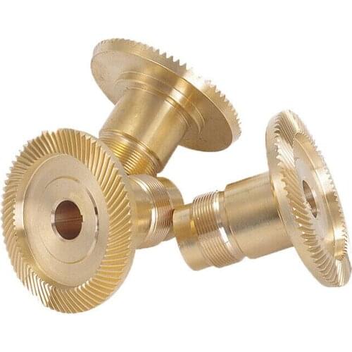 Milling Machine Used Bronze Beveled Drive Gear For APF-500 Bridgeport Parts Helical-Left cnc milling machine