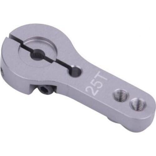 10pcs/lot CNC aluminum alloy servo arm horn 25t for 1/8 1/10 Scales models RC robot car boat plane torque metal pro Emax SERVO