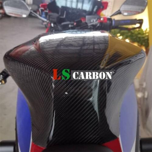 100% Carbon Fiber For Honda CBR650R CB650R Heightening The Fuel Tank Cover