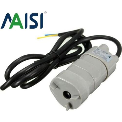 12V/24V High Quality Hot Salable DC 1.2A 5M 600L/H For solar Aquarium Three wire Micro Submersible Motor Water Pump