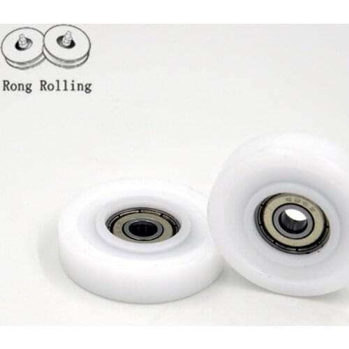 6*40*10 Packaged plastic bearings polyurethane wheel package plastic bearing pulley plastic package plastic bearing bore 6mm