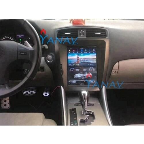 12.1" tesla style android 6 core Car GPS Navigation For-LEXUS IS200/IS250/IS300/IS350 2006-2012 Head Unit Multimedia Player Radi