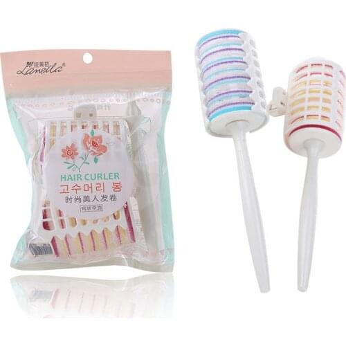 Large hair curler with curlers for hair curlers without hurting hair multi-function curlers 2 packaging hair tools SU266