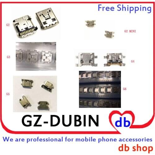 For LG G2mini G2 Mini D618 D620 G2 D800 G3 D850 G4 G5 G6 V20 V30 F500 micro usb charge charging connector plug dock socket port