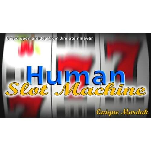 Human Slot Machine (Gimmick+DVD) - Magic Tricks Magician Prediction Magie Close Up Stage Illusion Gimmick Props Mentalism
