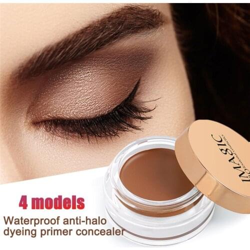 IMAGIC 4 Color Makeup Eye Concealer Natural Eyeshadow Primer Brightening Base Foundation Waterproof Anti-smudge Concealer