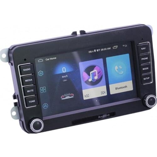 50% Hot Sales 7 Inch Car Bluetooth-compatible Stereo Radio FM GPS Navigation MP5 Player for Volkswagen