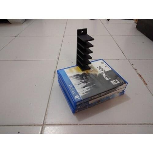 Mini PS4 Host Game Dock Stand Desk Hanging Mounting Rack PS4 Slim PS4 Pro Game Holder Bracket Accommodate Nine Random Colors