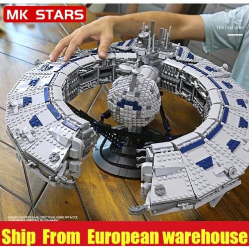 Mould King MOC 13056 Star Set Wars Destroyer Lucrehulk Class Battleship Droid Control Ship Building Block Bricks Christmas Gift