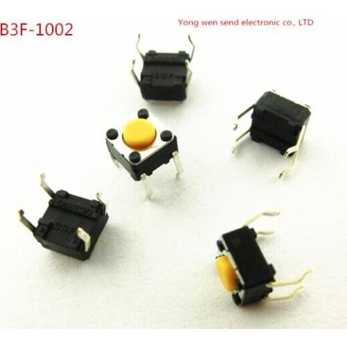 NEW switch B3F-1002 B3F1002 1.47N Micro light touch switch button Key switch DIP4