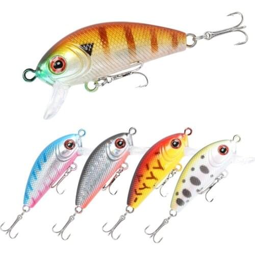 Floating Minnow Lures Artificial Bait Swimbait TopWater 0.5-1 Meter Propeller Wave Bottom Tractor Fatty With Hooks And 3D Eyes