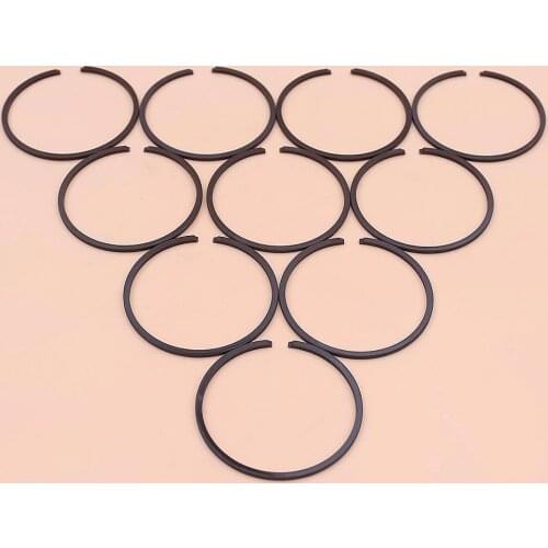 10pcs/lot Piston Rings For Grass Trimmer Brush Cutter Strimmer Chainsaw Spare Part 35mm x 1.2mm