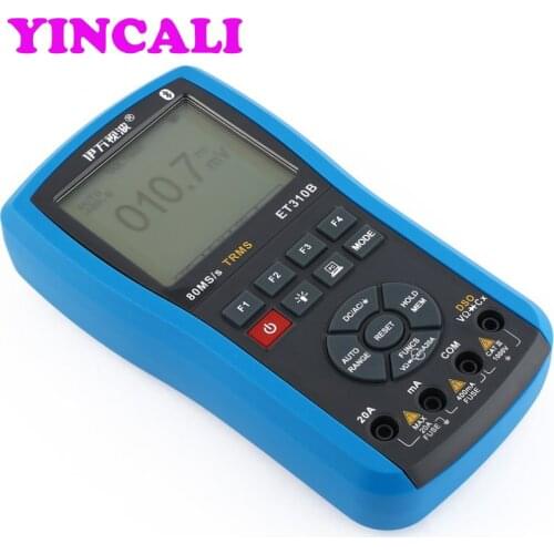 Fast Shipping Bluetooth Oscilloscope ET310B Handheld Digital Multimeter 20MHz Multifunctional storage of oscillographic table