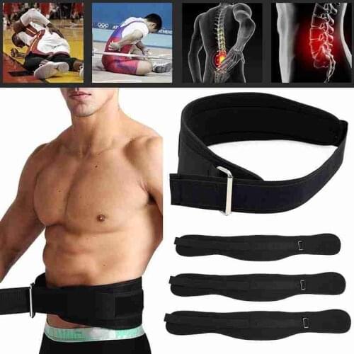 Weightlifting Squat Training Lumbar Support Band Sport Powerlifting Belt Fitness Back Waist Protector For Men Womans Girdle