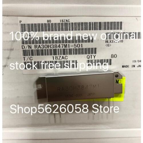 RA30H3847M1 RA30H3847M1-501 2018+ NEW STOCK 100% new original freeshipping
