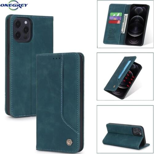 Luxury Leather Flip Case For iPhone 12 Mini 11 Pro XS Max XR X 8 7 6 6s Plus SE 2020 Magnetic Card Stand Wallet Bag Cover Coque