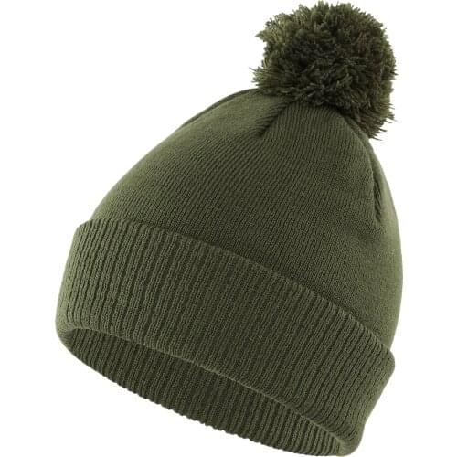 Connectyle Toddler Boys Girls Winter Warm Hat for Kids Solid And Classic Soft Double Knit Beanie Hat Pom Skull Daily Cap