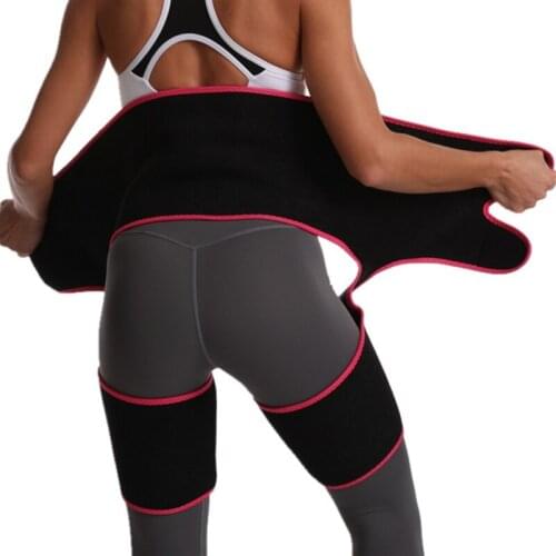 Sports Waist Belt Slimming Leg Shaper Warmer Slender Shaping Legs Belt Fat Burning Wraps Thermo Compress Belt Hot Sale