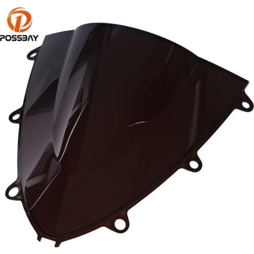Clear Motorcycle Windshield Deflector Scooter Windscreen Cafe Racer Mountain Bike Wind Deflectors for Honda CBR1000RR 2008 2009