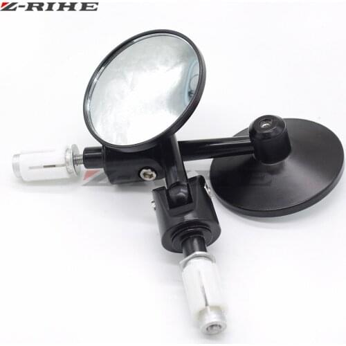 Motor Rearview Mirror universal motorcycle Scooter Rearview Mirrors for Kawasaki MOTO GUZZI MV Suzuki BMW Ducati Yamaha R6
