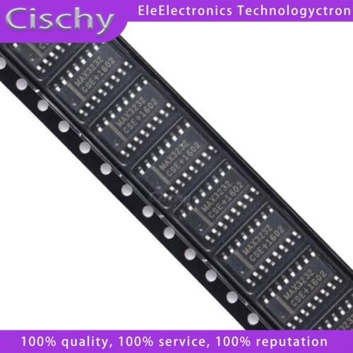 10pcs/lot MAX3232CSE MAX3232ESE MAX3232 SOP-16 In Stock