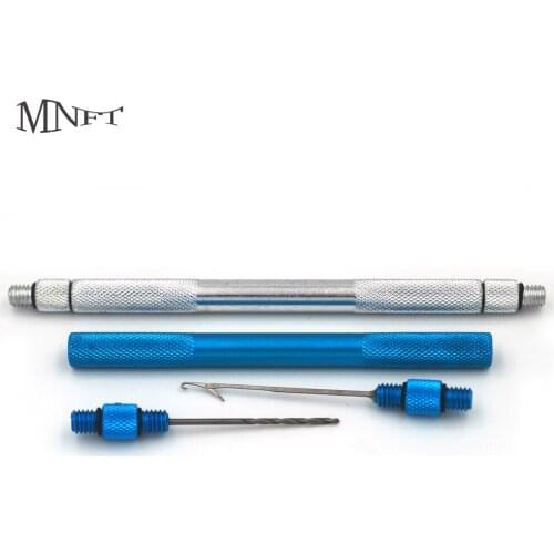 MNFT Wholesale 12PCS Multiple Color Carp Fishing Bait Tool Aluminum Boilie Needle With Drill