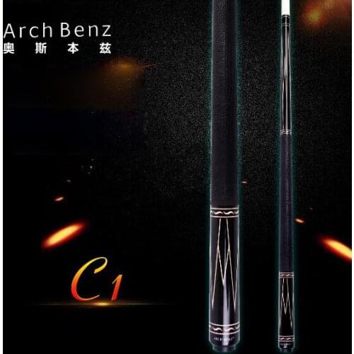 Arch Benz C1 Pool Cue Billiard Cue 13mm Tip 149cm Length Professional Handmade Cue Stick Kit with Excellent case and Gifts