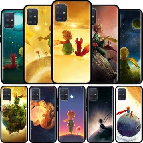The Little Prince And Fox Phone Case for Samsung Galaxy A51 A71 A21s A31 A41 M31 A11 M51 A12 M31s A01 A91 M11 A42 A32 5G Cover