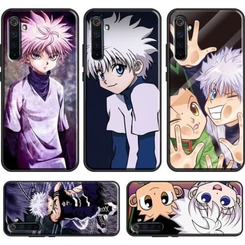 Anime Hunter X Hunter Killua Zaoldyeck Case For OPPO Realme 8 Pro 6 7i Q3 GT C21 C15 C3 Cover For OnePlus 9 8 Pro 8T Nord 7 Pro