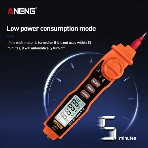 ANENG A3002 Digital Multimeter Non Contact ACV/DCV Electric Handheld Tester