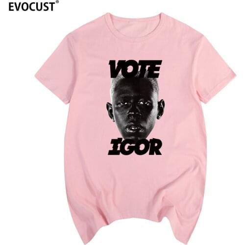 Golf Wang Tyler The Creator Vote Igor t-shirt Cotton Men T Shirt New Tee Tshirt Womens