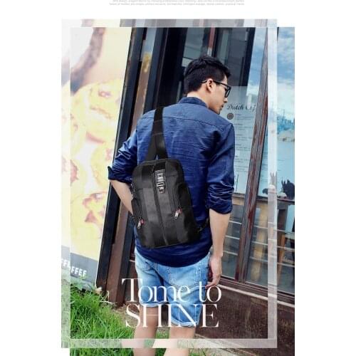 Мужские рюкзаки через плечо JIULIN China At AliExpress