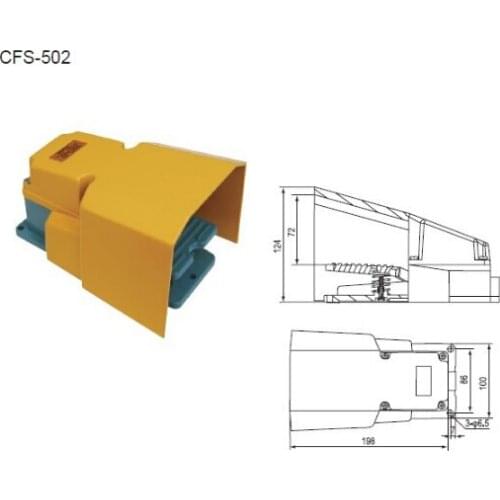 The foot switch CFS-502 CNTD Chang was footswitch CFS-502 foot switch to the days of electrical