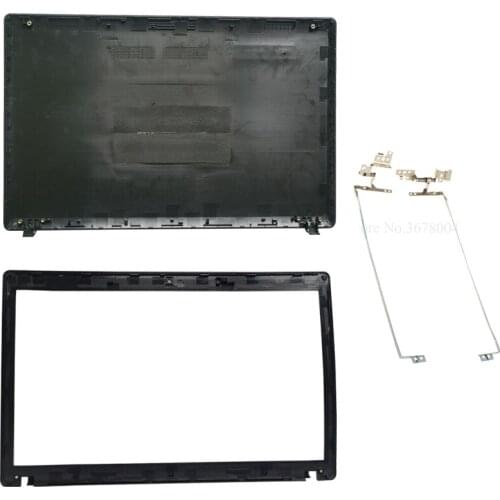 Pop for Lenovo G580 G585 laptop top cover LCD BACK COVER AP0N2000410 /LCD Bezel Cover/LCD hinges Left & right