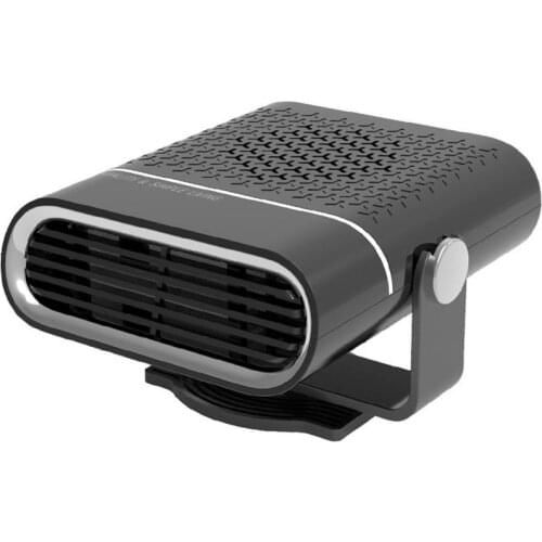 Portable 12/24V Winter Car Heater Front Windshield Portable Defogger 360 Degree Rotation ABS Heating Cooling Fan Accessories