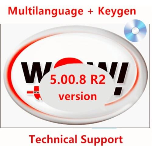 2021 hot for Wurth WOW software 5.00.8 R2 with keygen For Vd Tcs Pro Delphis ds150e Multidiag Cars and Trucks Wurth wow software