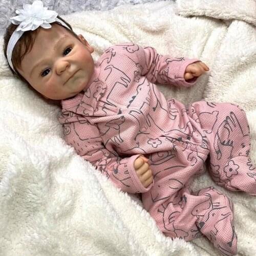 48CM Reborn Doll Popular Cocomalu Handmade Doll Real Soft Touch Baby Reborn Baby Dolls Drop Shipping